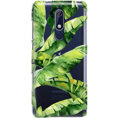 Etui Nokia 5.1, Etui Tropic Wzory Wielokolorowy - FunnyCase