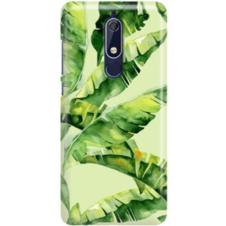 Etui Nokia 5.1, Etui Tropic Wzory Wielokolorowy - FunnyCase