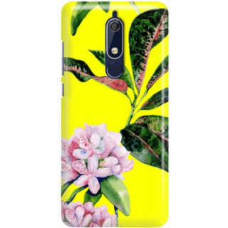 Etui Nokia 5.1, Etui Tropic Wzory Wielokolorowy - FunnyCase