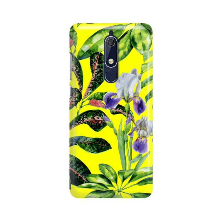 Etui Nokia 5.1, Etui Tropic Wzory Wielokolorowy - FunnyCase