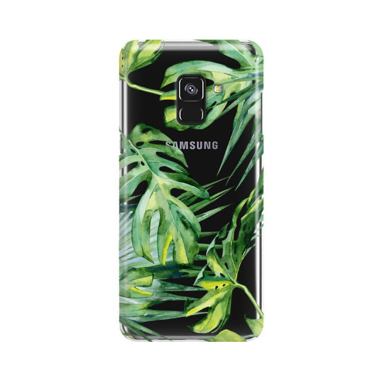 Etui Samsung GALAXY A8 2018 / A5 2018, Etui Tropic Wzory Wielokolorowy - FunnyCase