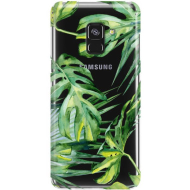 Etui Samsung GALAXY A8 2018 / A5 2018, Etui Tropic Wzory Wielokolorowy - FunnyCase