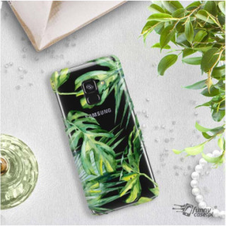 Etui Samsung GALAXY A8 2018 / A5 2018, Etui Tropic Wzory Wielokolorowy - FunnyCase