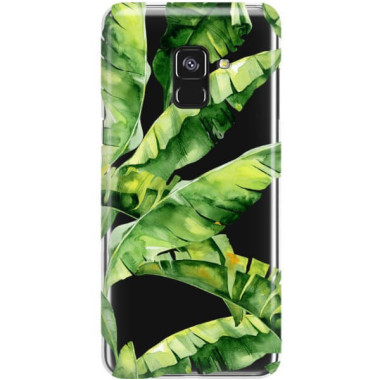 Etui Samsung GALAXY A8 2018 / A5 2018, Etui Tropic Wzory Wielokolorowy - FunnyCase