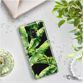 Etui Samsung GALAXY A8 2018 / A5 2018, Etui Tropic Wzory Wielokolorowy - FunnyCase