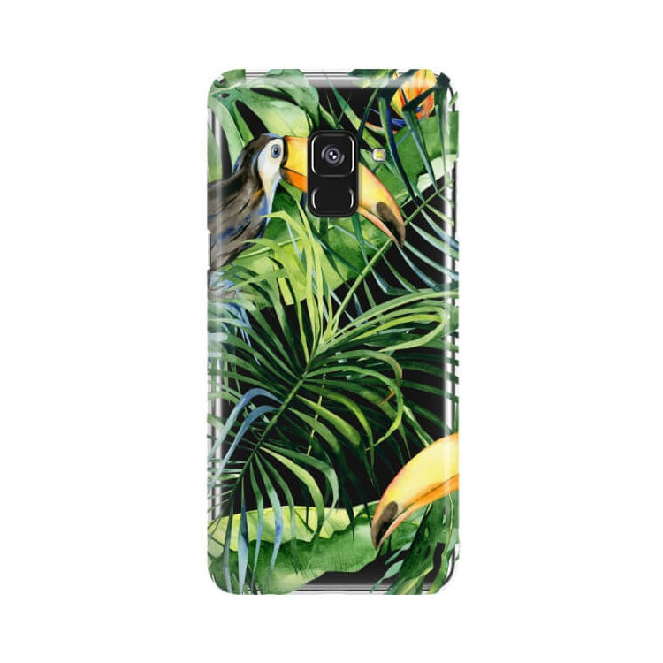 Etui Samsung GALAXY A8 2018 / A5 2018, Etui Tropic Wzory Wielokolorowy - FunnyCase