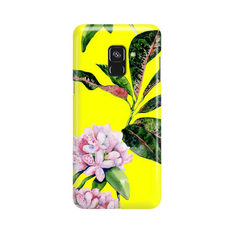 Etui Samsung GALAXY A8 2018 / A5 2018, Etui Tropic Wzory Wielokolorowy - FunnyCase