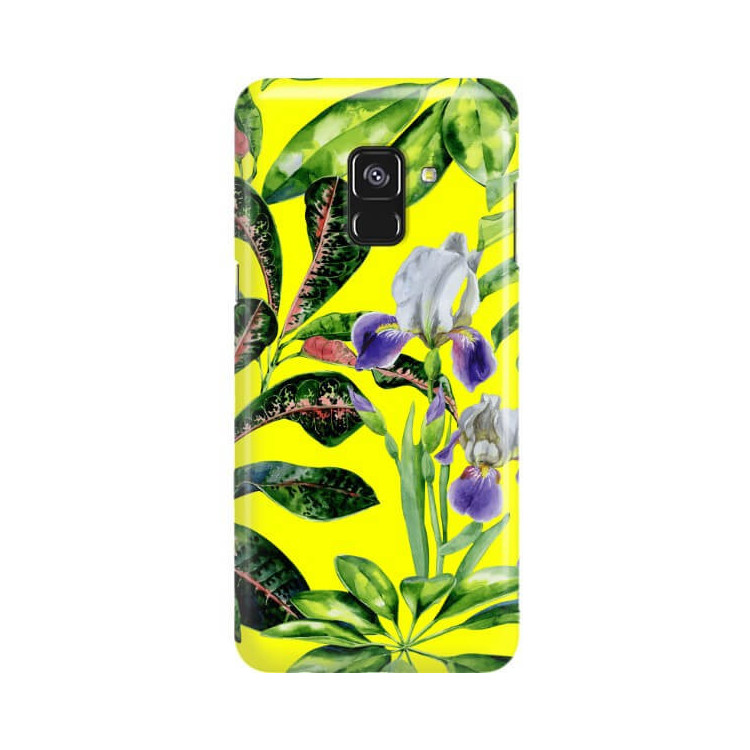 Etui Samsung GALAXY A8 2018 / A5 2018, Etui Tropic Wzory Wielokolorowy - FunnyCase