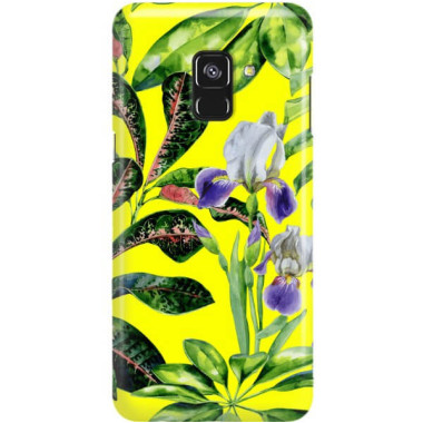 Etui Samsung GALAXY A8 2018 / A5 2018, Etui Tropic Wzory Wielokolorowy - FunnyCase