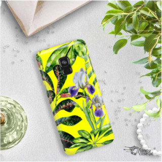 Etui Samsung GALAXY A8 2018 / A5 2018, Etui Tropic Wzory Wielokolorowy - FunnyCase