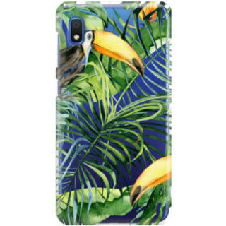 Etui Samsung GALAXY A10, Etui Tropic Wzory Wielokolorowy - FunnyCase