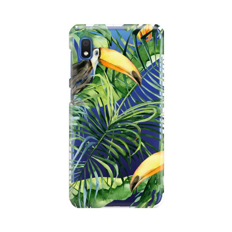 Etui Samsung GALAXY A10, Etui Tropic Wzory Wielokolorowy - FunnyCase