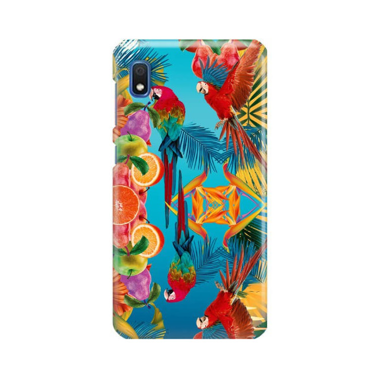 Etui Samsung GALAXY A10, Etui Tropic Wzory Wielokolorowy - FunnyCase