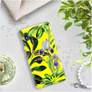 Etui Samsung GALAXY A10, Etui Tropic Wzory Wielokolorowy - FunnyCase