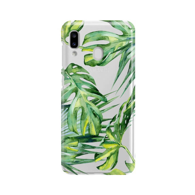 Etui Samsung GALAXY A20E, Etui Tropic Wzory Wielokolorowy - FunnyCase