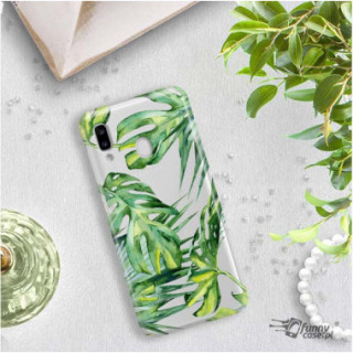 Etui Samsung GALAXY A20E, Etui Tropic Wzory Wielokolorowy - FunnyCase