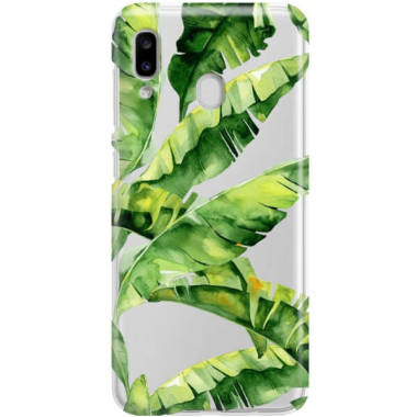 Etui Samsung GALAXY A20E, Etui Tropic Wzory Wielokolorowy - FunnyCase