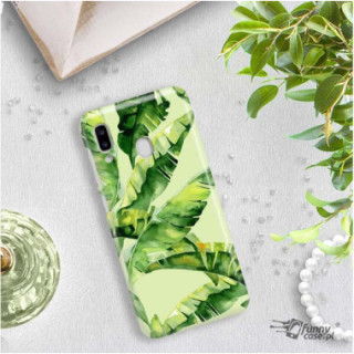 Etui Samsung GALAXY A20E, Etui Tropic Wzory Wielokolorowy - FunnyCase