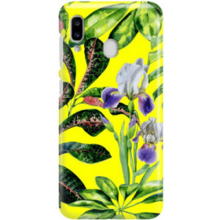 Etui Samsung GALAXY A20E, Etui Tropic Wzory Wielokolorowy - FunnyCase