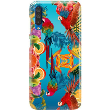 Etui Samsung GALAXY A50 / A30S / A50S, Etui Tropic Wzory Wielokolorowy - FunnyCase