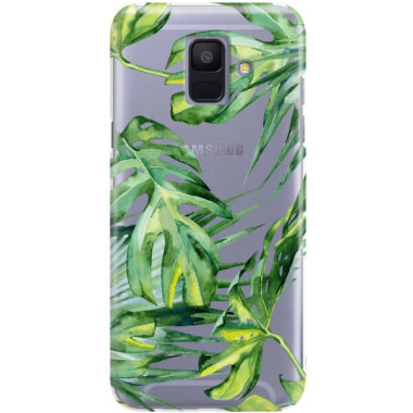 Etui Samsung GALAXY A6 2018, Etui Tropic Wzory Wielokolorowy - FunnyCase