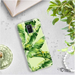 Etui Samsung GALAXY A6 2018, Etui Tropic Wzory Wielokolorowy - FunnyCase