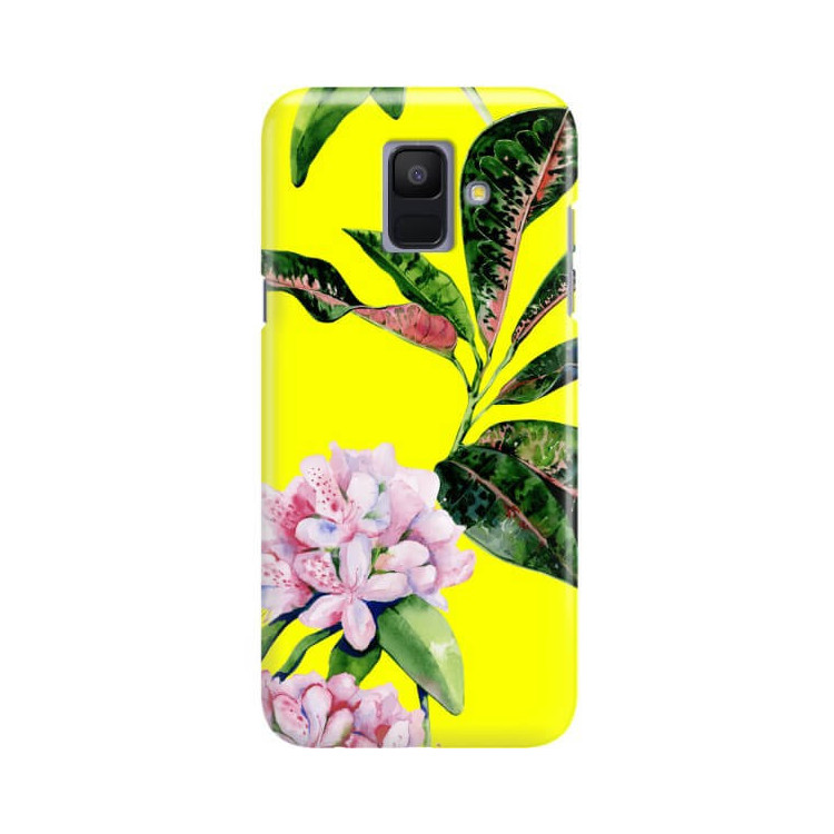 Etui Samsung GALAXY A6 2018, Etui Tropic Wzory Wielokolorowy - FunnyCase