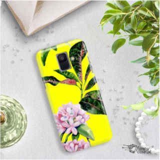 Etui Samsung GALAXY A6 2018, Etui Tropic Wzory Wielokolorowy - FunnyCase