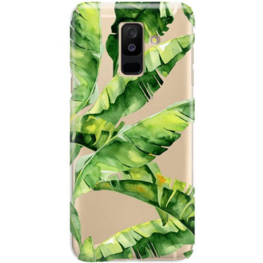 Etui Samsung GALAXY A6 PLUS 2018, Etui Tropic Wzory Wielokolorowy - FunnyCase