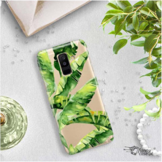 Etui Samsung GALAXY A6 PLUS 2018, Etui Tropic Wzory Wielokolorowy - FunnyCase