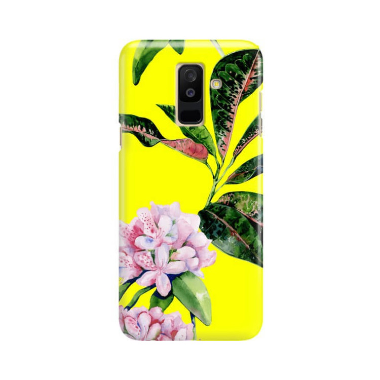 Etui Samsung GALAXY A6 PLUS 2018, Etui Tropic Wzory Wielokolorowy - FunnyCase