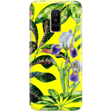 Etui Samsung GALAXY A6 PLUS 2018, Etui Tropic Wzory Wielokolorowy - FunnyCase