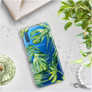 Etui Samsung GALAXY A7 2018, Etui Tropic Wzory Wielokolorowy - FunnyCase