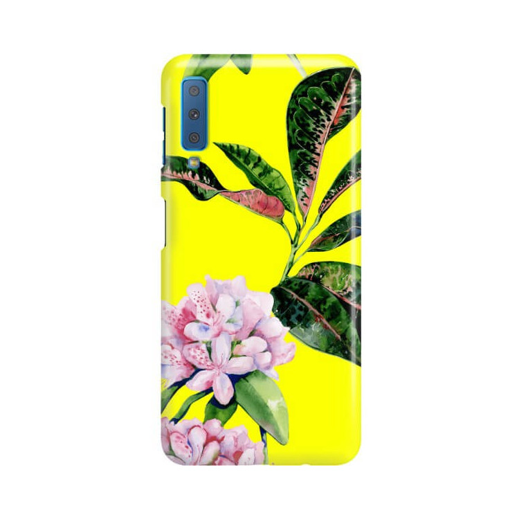 Etui Samsung GALAXY A7 2018, Etui Tropic Wzory Wielokolorowy - FunnyCase