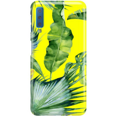 Etui Samsung GALAXY A7 2018, Etui Tropic Wzory Wielokolorowy - FunnyCase