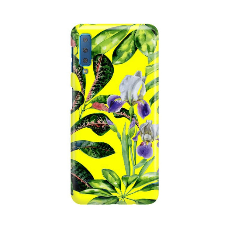 Etui Samsung GALAXY A7 2018, Etui Tropic Wzory Wielokolorowy - FunnyCase