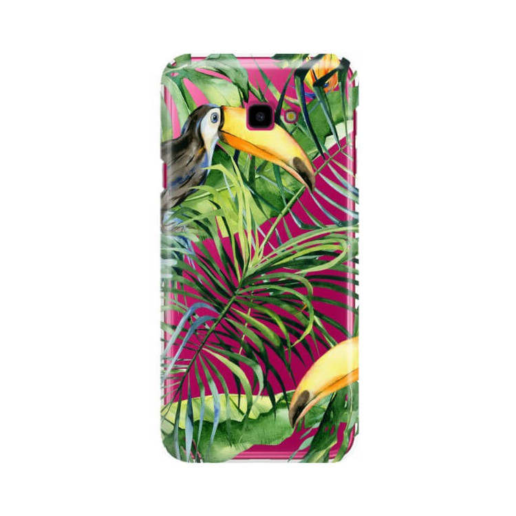 Etui Samsung GALAXY J4 PLUS 2018, Etui Tropic Wzory Wielokolorowy - FunnyCase