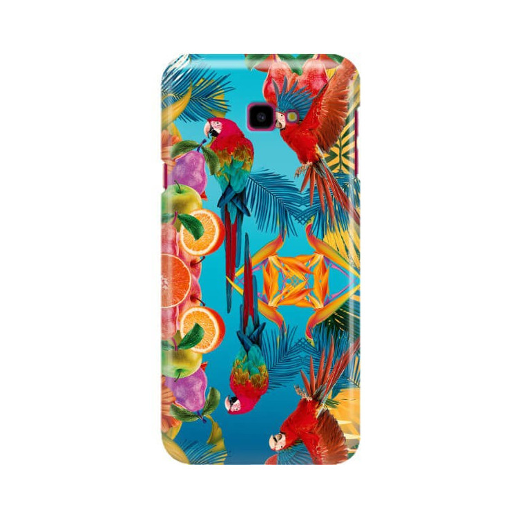 Etui Samsung GALAXY J4 PLUS 2018, Etui Tropic Wzory Wielokolorowy - FunnyCase