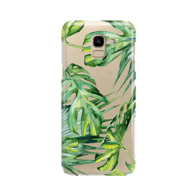 Etui Samsung GALAXY J6 2018, Etui Tropic Wzory Wielokolorowy - FunnyCase