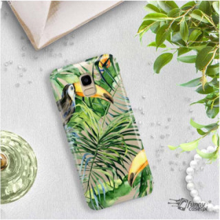 Etui Samsung GALAXY J6 2018, Etui Tropic Wzory Wielokolorowy - FunnyCase