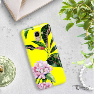 Etui Samsung GALAXY J6 2018, Etui Tropic Wzory Wielokolorowy - FunnyCase