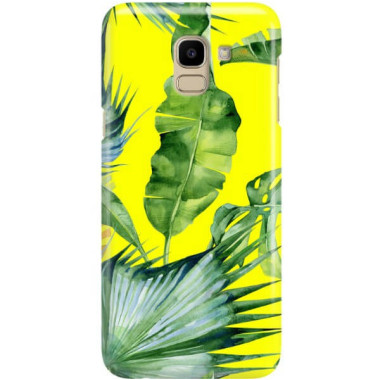 Etui Samsung GALAXY J6 2018, Etui Tropic Wzory Wielokolorowy - FunnyCase