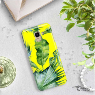 Etui Samsung GALAXY J6 2018, Etui Tropic Wzory Wielokolorowy - FunnyCase