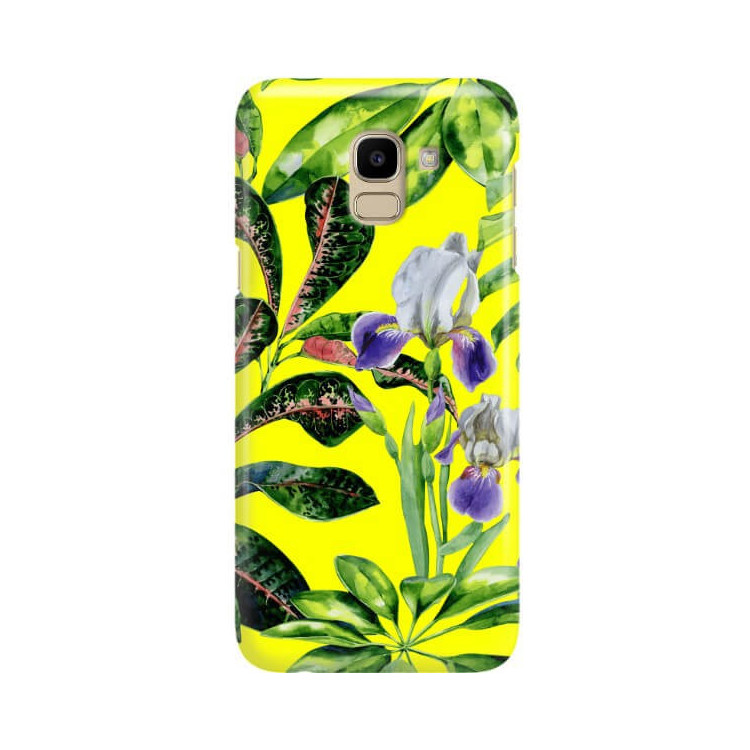 Etui Samsung GALAXY J6 2018, Etui Tropic Wzory Wielokolorowy - FunnyCase