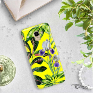 Etui Samsung GALAXY J6 2018, Etui Tropic Wzory Wielokolorowy - FunnyCase