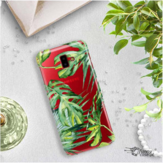 Etui Samsung GALAXY J6 PLUS 2018, Etui Tropic Wzory Wielokolorowy - FunnyCase