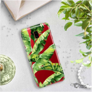 Etui Samsung GALAXY J6 PLUS 2018, Etui Tropic Wzory Wielokolorowy - FunnyCase