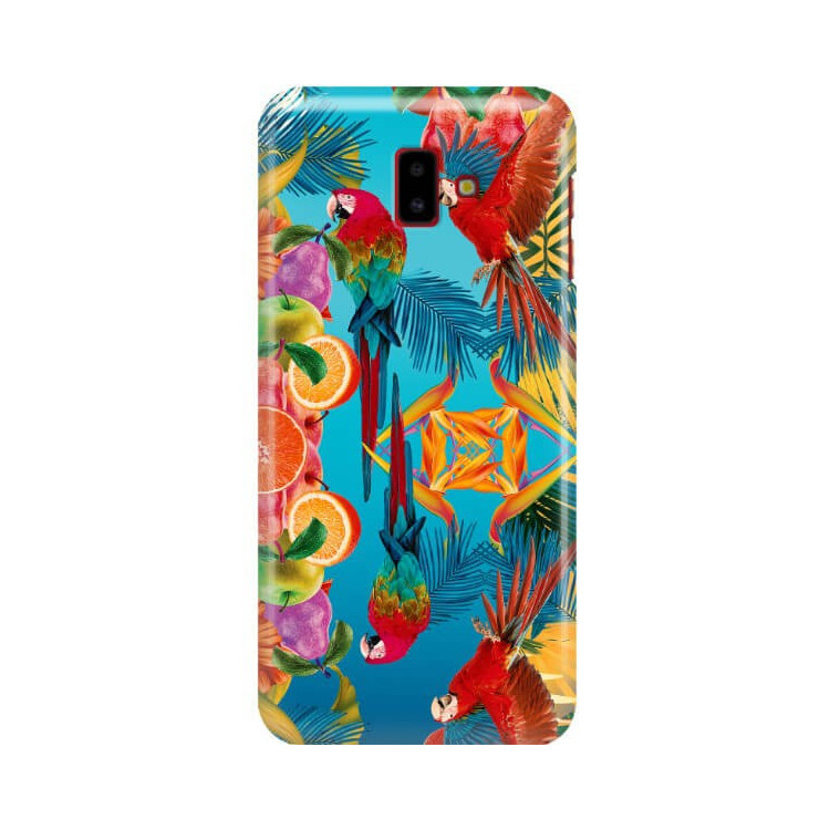 Etui Samsung GALAXY J6 PLUS 2018, Etui Tropic Wzory Wielokolorowy - FunnyCase