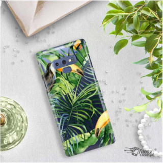 Etui Samsung GALAXY NOTE 9, Etui Tropic Wzory Wielokolorowy - FunnyCase