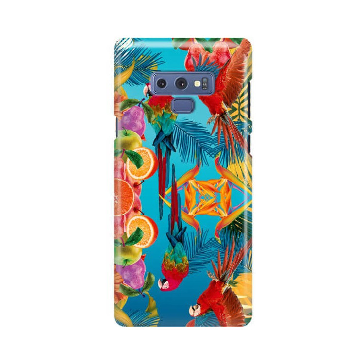 Etui Samsung GALAXY NOTE 9, Etui Tropic Wzory Wielokolorowy - FunnyCase